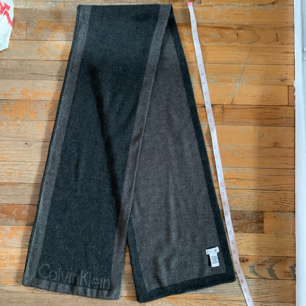 Calvin Klein grey  cozy scarf